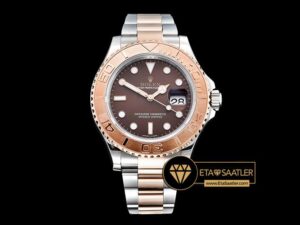 ROLYM133 - YachtMaster 116623 40mm Wrapped RGSS Brown BP A3135 - 12.jpg